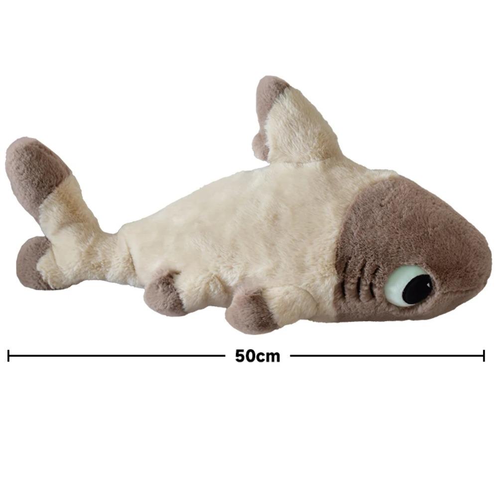 New 20/50cm Official Sharkitty Plush Doll Peripheral Mini Shark Cat Cub Plush Toy Kawaii Soft Throw Pillow Room Decoration Gift
