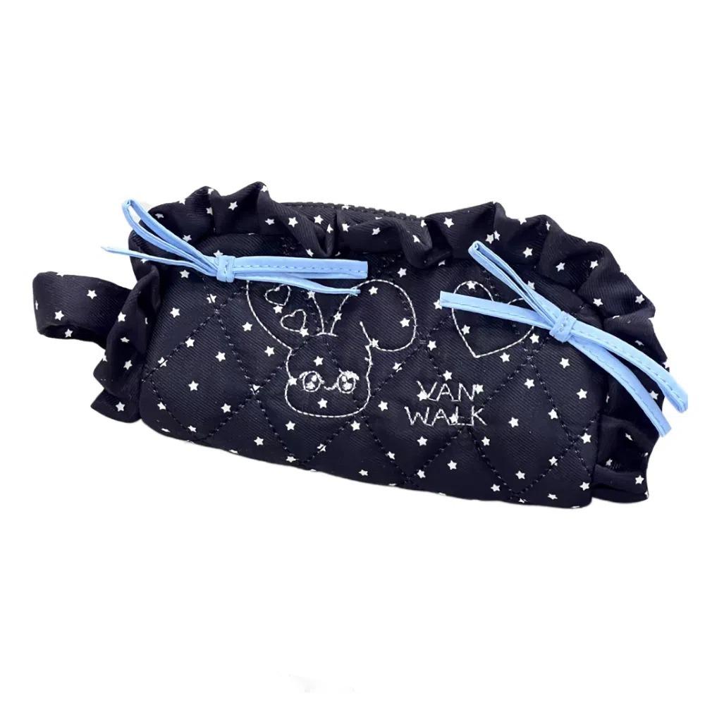 Large Capacity Pencil Pouch Case Sweet Stationery Handbag Makeup Storage Bag  Office Supplies