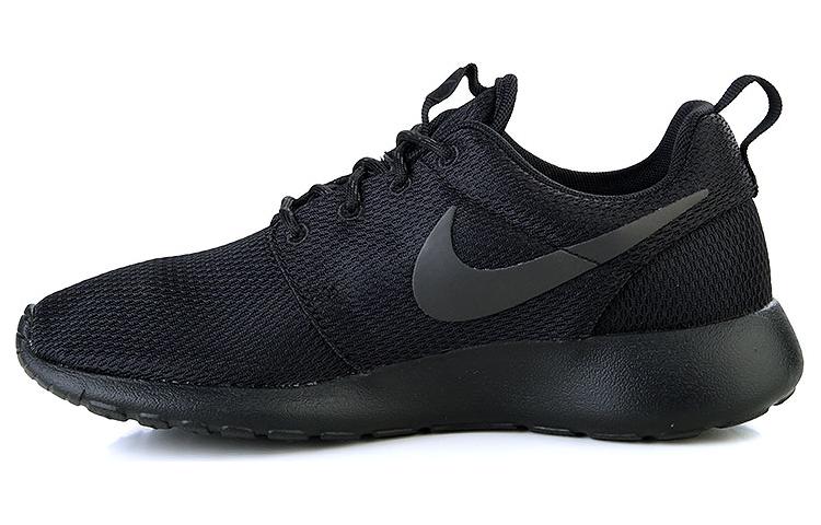 Nike Roshe Run Triple Black Women s 511882-096 36