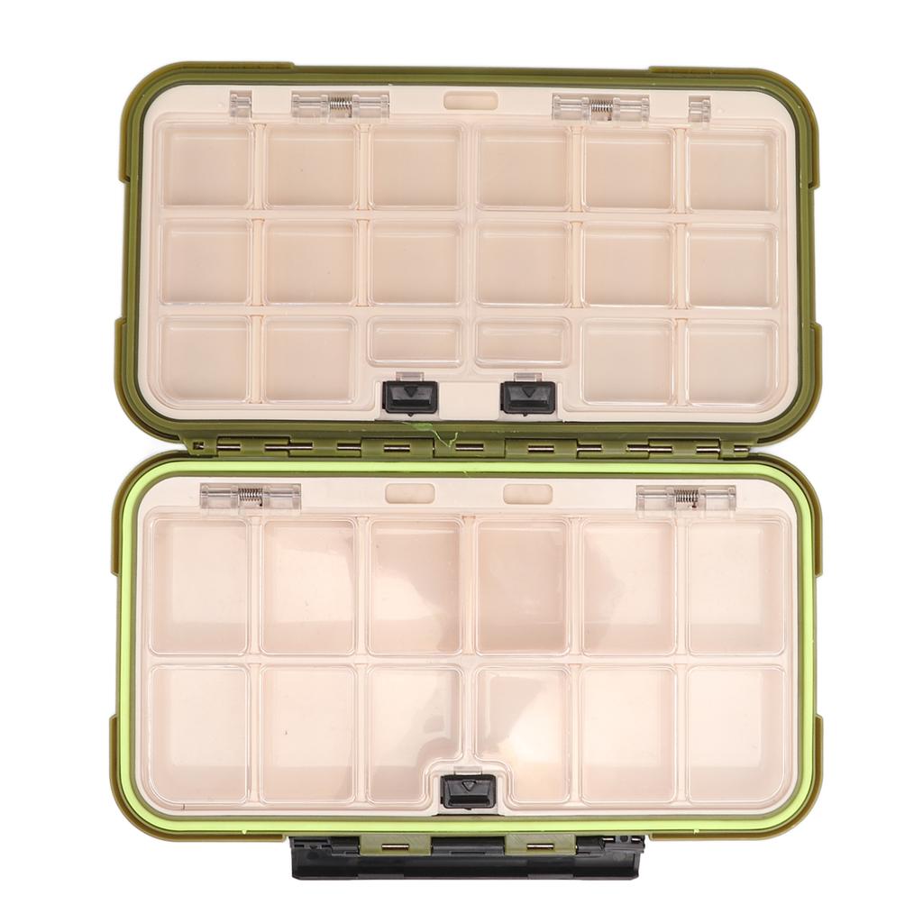 Pudełko Wędkarskie Typ Dźwigni Blokada Boczna Przesuwna Konstrukcja Ruchome Wkładki Przechowywanie Akcesoriów dla