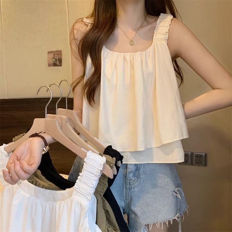 Women's Mori Style Sweet & Spicy Loose Camisole Top
