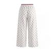 Magic Bear 2026 American Retro Polka Dot Sweatpants Loose Straight Leg Casual Pants