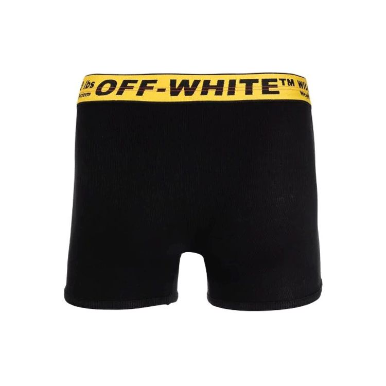 Off-White Industrial Boxers Black Men Bottoms OMUA003F21FAB0021018