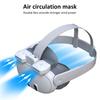 Air Circulation Cooling Eye Guard Cover Decompression L Interfaces Cover Breathable for Q 3 VR Accessory