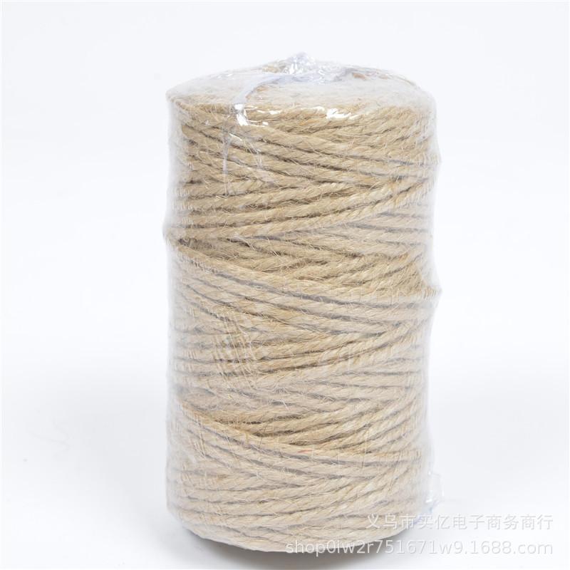 

Натуральная пеньковая веревка цилиндрическая 2 мм3 пряди 100 метров декоративная веревка кошачья веревка для скалолазания своими руками желтая пеньковая веревка тег осветительный канат Hemp rope 2mm3 strands 100 meters