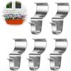 Set cleme pentru placare Pentru instalare ușoară Nu necesită găurire Instrument de agățat pentru exterior rezistent la rugină Set de cârlige multifuncționale pentru agățat plante