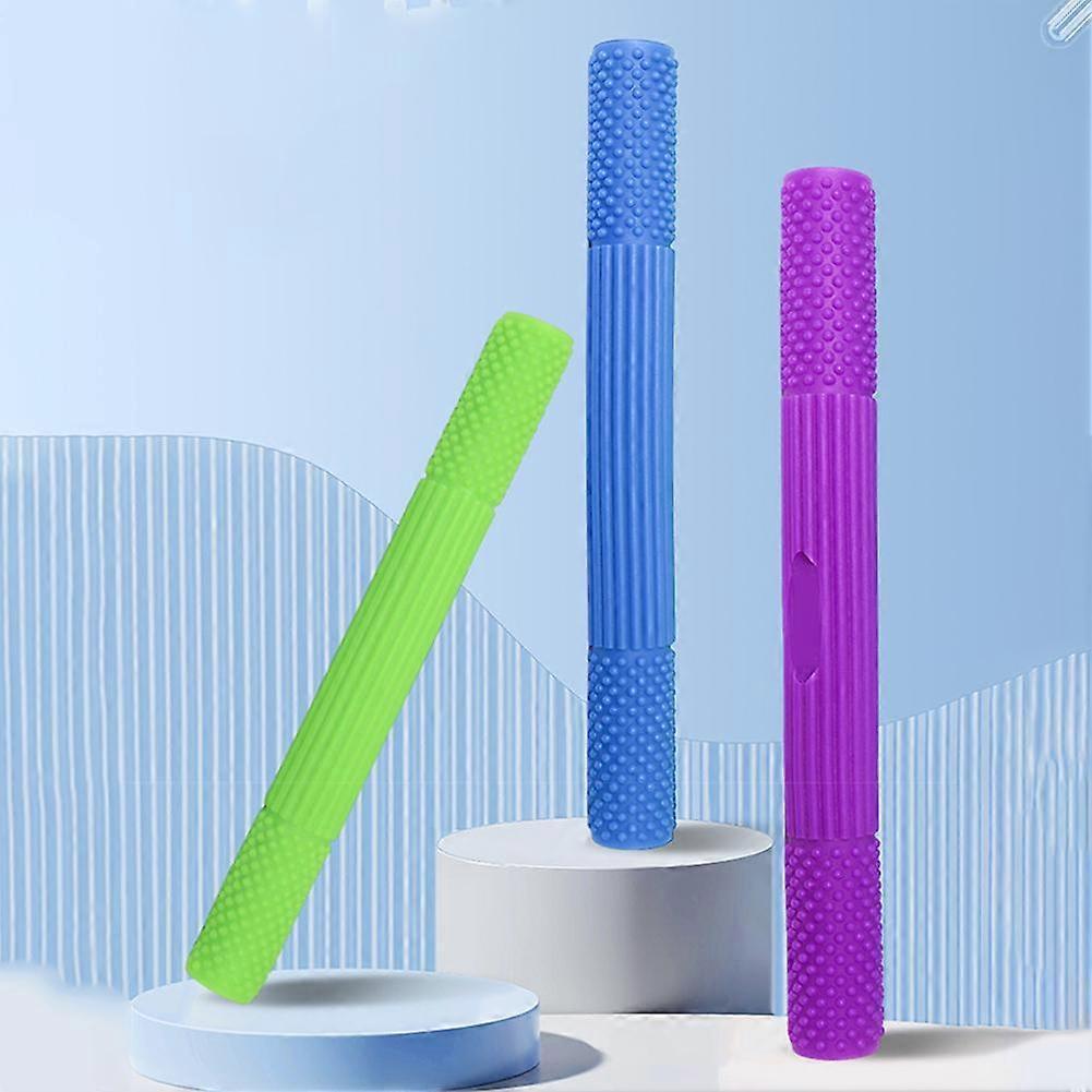 Massage Resistance Bar Full Body Relaxation Arm Strength Training Durable TPE Material Anti Slip Grip Enhanced Flexibility Home Gym Equipment