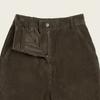CHIQUITA [Winter '24] Tapered Cropped Pants (Corduroy) Brown 244504Sbr