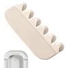 Toilet Seat Anti Urine Baffle Portable Potty Training Blocker PVC Toilet Splash Guard Urine Guard For Bathroom Toilet Seat
