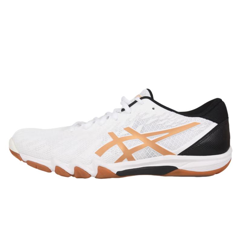 Asics Attack Bladelyte 4 Comfortable Fashion Low-Top Training Shoes Unisex Sneaker White Black 1073A082-100