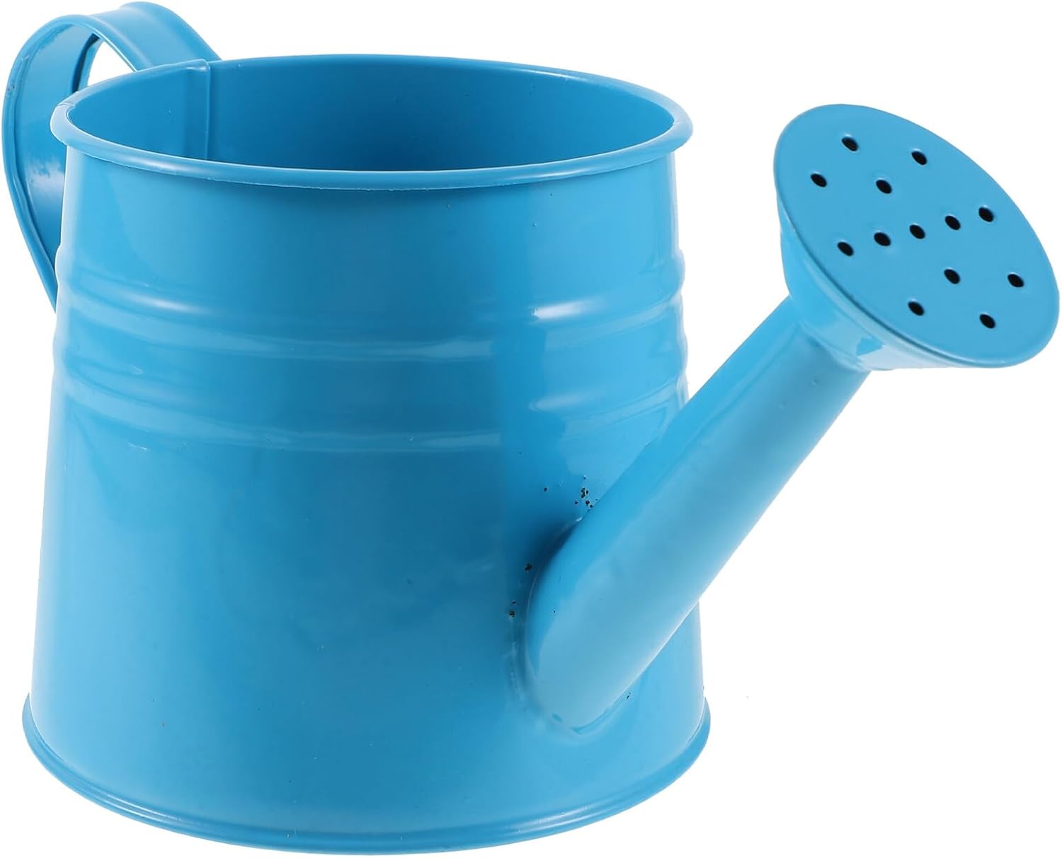 

Metal watering can, suitable for succulents and outdoor plants, with a spout, blue iron garden watering can, suitable for indoor and patio use