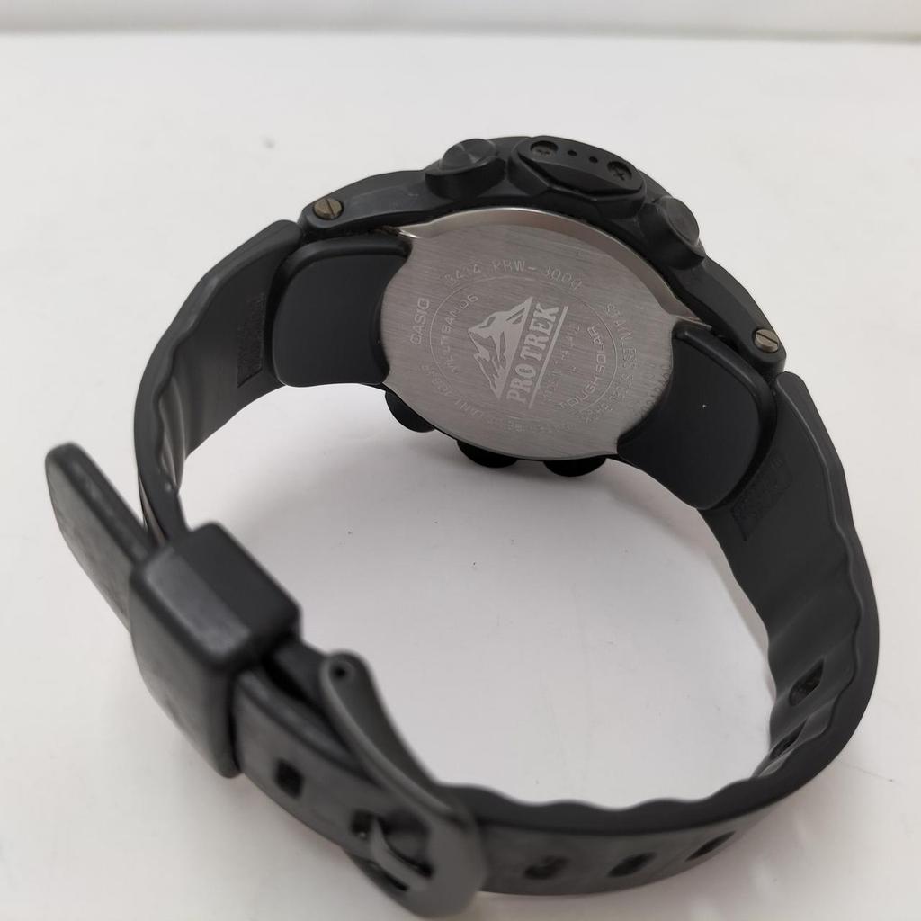 Used CASIO PRW-3000-2BJF PRO TREK
