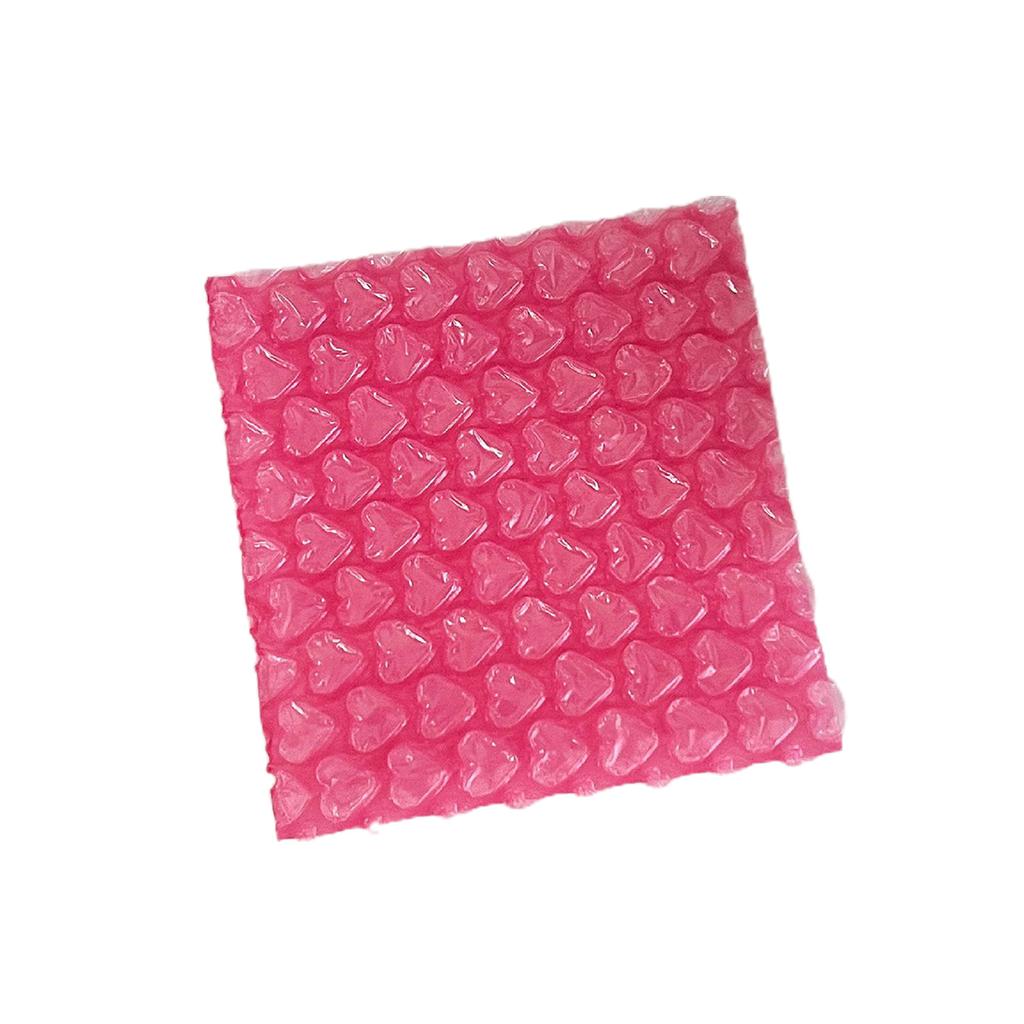 10Pcs Pink Love Bubble Bag Bubble Film Bubble Envelope Small Card Set Gift Packaging Bag Shockproof and Waterproof Bag