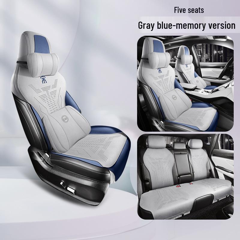 ZFL Sports Leather Seat Cushion Cover for BYD Song PLUS - All-Season Comfort