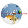 Astronaut Wall Non Ticking Decorative " Modern Analog for Bedroom Study Room