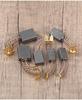 Carbon Brush Set for Angle Grinders, Cutting Machines, Hand Drills, Polishers, Sanders, Impact Drills, and Motors