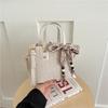Women's Woven Texture Bucket Bag - 2026 Single Shoulder Cross-Body Handbag with Trendy Design