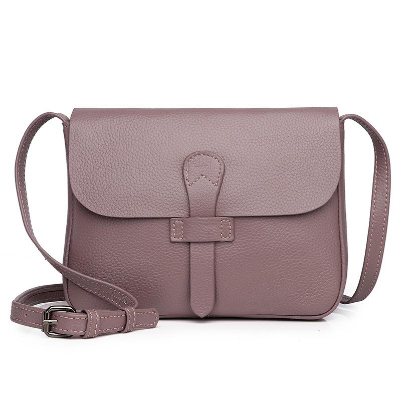 

Feiya женская сумка кожаная сумка-мессенджер первый слой коровьей кожи летняя простая сумка для мамы среднего возраста сумка для мобильного телефона сумка через плечо женская светло-фиолетовый