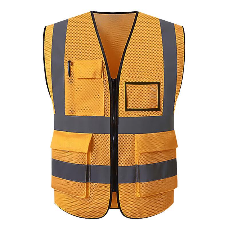 Comet Multi-pocket Reflective Safety Vest (10-Pack) One Size
