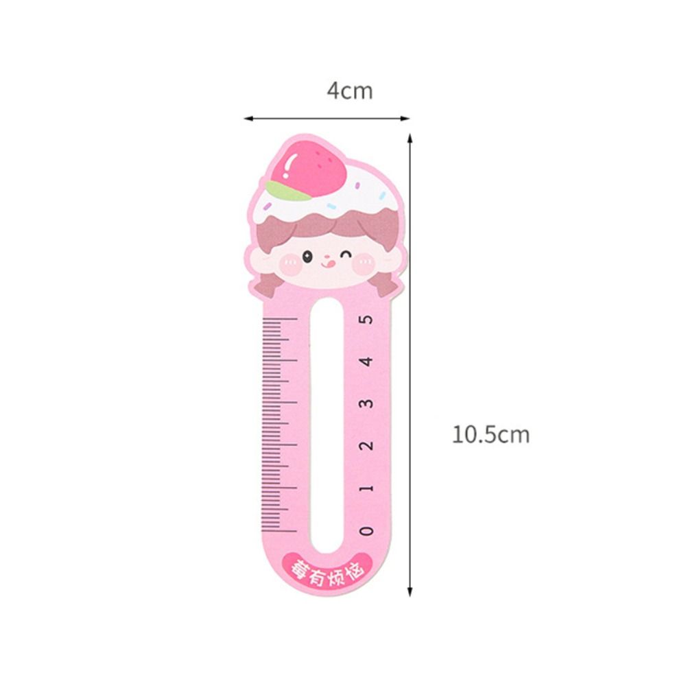 50PCS/Set Kawaii Scale Shape Animal Style Book Clip Book Page Marker Pagination Mark Bookmark