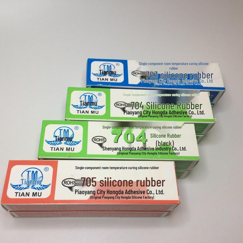 Tianmu 705 Transparent Silicone Sealant: Waterproof, High & Low Temp Resistance (-60°C To 250°C).