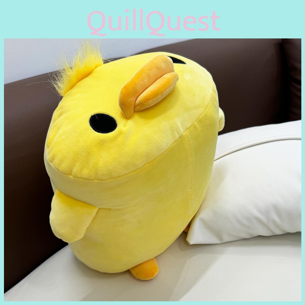 Adorable 40cm Yellow Duck Plush Pillow Comfortable For Sleeping Soft Stuffed Toy