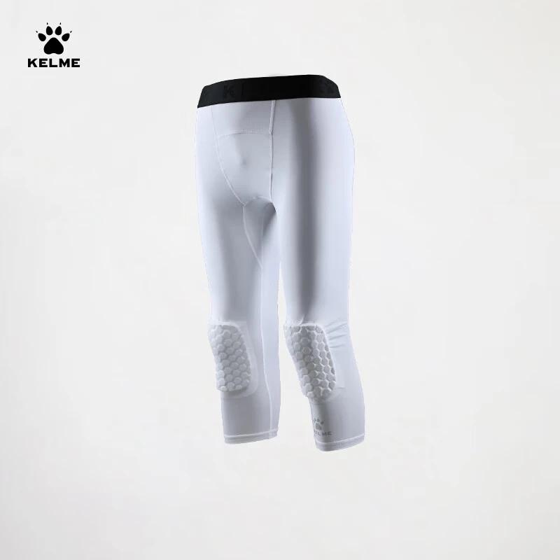 KELME Men s Basketball Compression Pants with Knee Pads XL