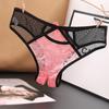 Top Sell Sexy Panties for Women Open Crotch Lace Briefs Low Waist Underwear Comfortable Sexy Underpants