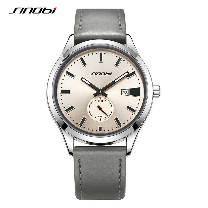 Men S Watches Start With Casual Leather With Quartz Watches, Business Simple Men S Watches, Men S