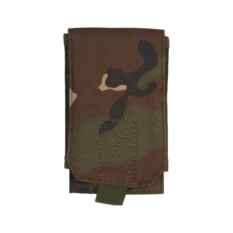 1Stk Outdoor Molle System Taktische Camouflage Mini Nylon Hüfttasche 6in Handyhalter Sport Hüfttasche Outdoor Sport Handy Tasche