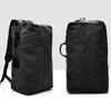 Large Capacity Khaki Canvas Backpack Men's Adjustable Travel Mountaineering Backpack Men's Backpack