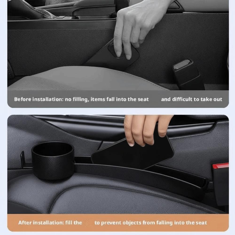 4 in 1 Multi-functional Car Seat Gap Organizer Hook Auto Gap Filler Vehicle Organization