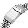 Solid Stainless Steel Watchband for Seiko Quick Fit Bracelet for Jubilee Solid Buckle Screw Link 20mm 22mm Men Watch Accessories