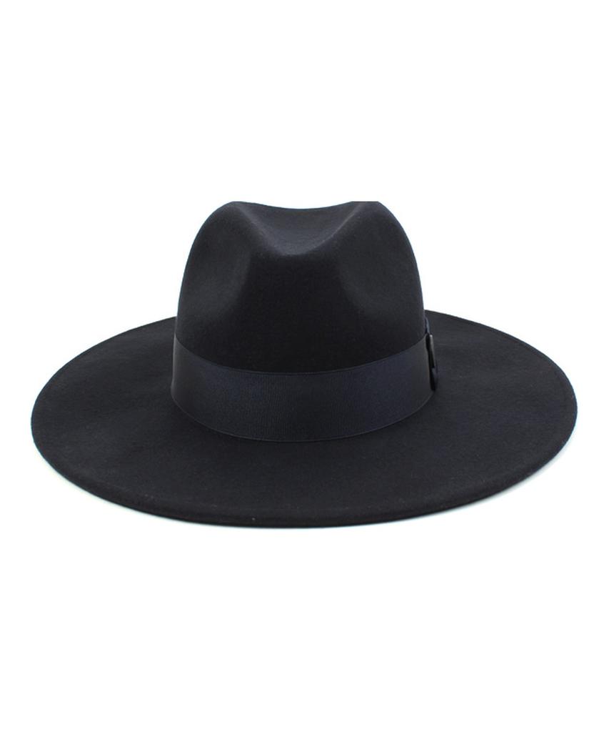 Yunibeosyeolkemiseuteuli Nv Line Wool Navy Fedora
