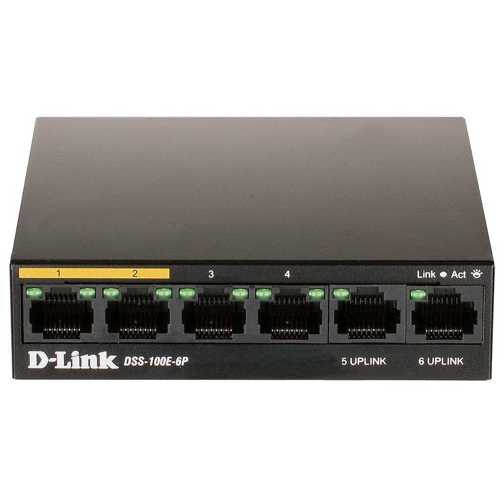 

Коммутатор D-link DSS-100e-6p a1a