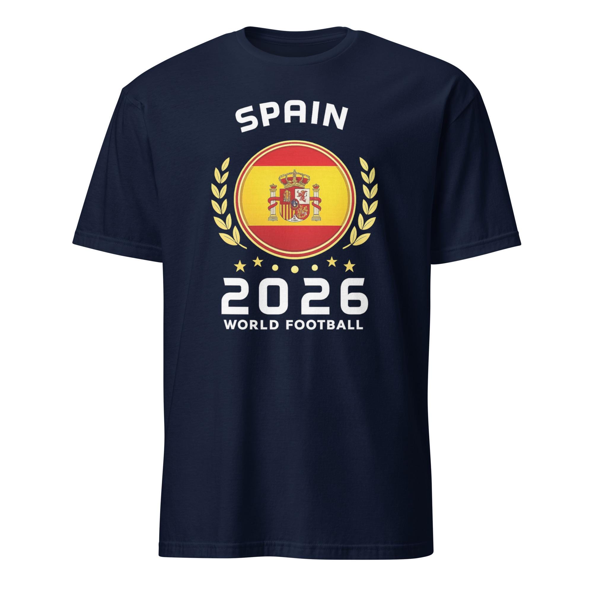 

Spanish Football Team Football Jersey 2026 Summer Unisexs Womens Fashion Cotton Oversized Tshirt Unisex Tshirt Kids Tshirt 4XL