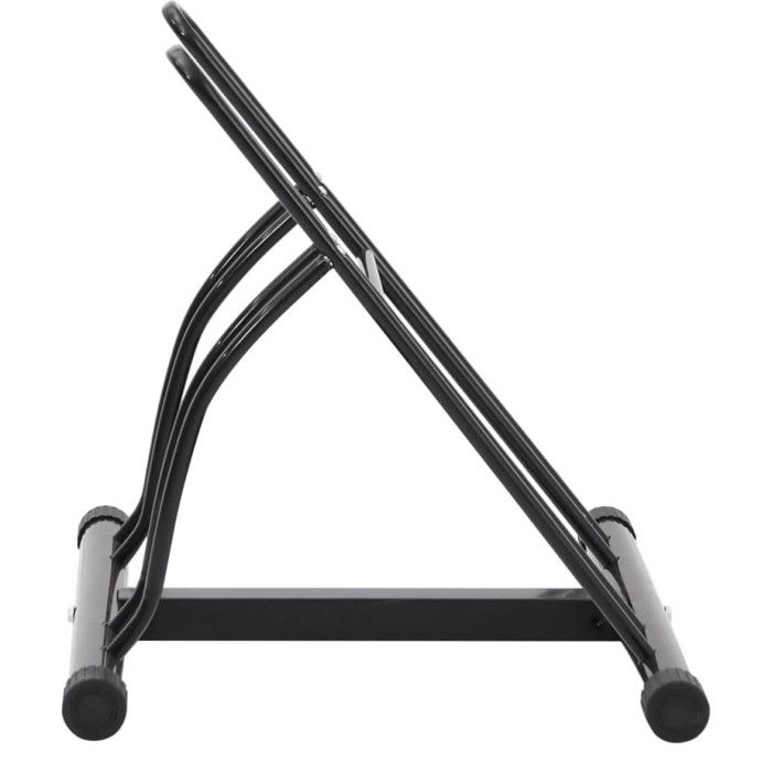 Self-standing Floor Bike Rack for 2 Bikes Steel