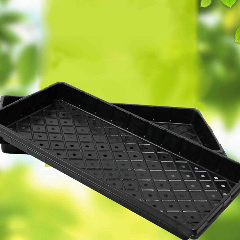 2PCS Plant Growing Trays Garden Seed Nursery Trays Plastic Propagation Trays