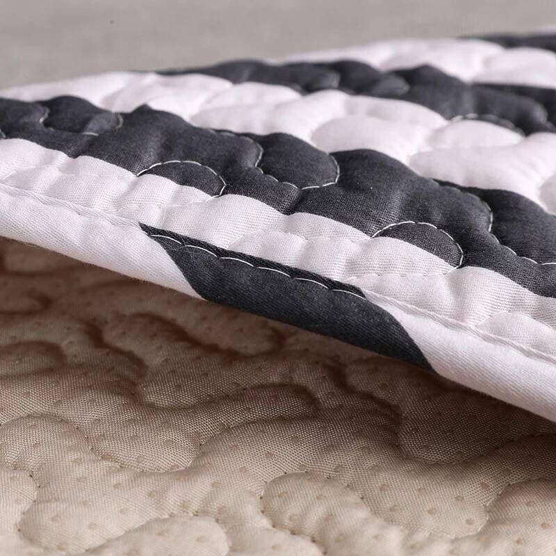 Baumwollstoff Rutschfestes Sofakissen Einfach Modern Ganzjahres Universal Volle Abdeckung Rückenlehne Armlehne Sofa Handtuchbezug