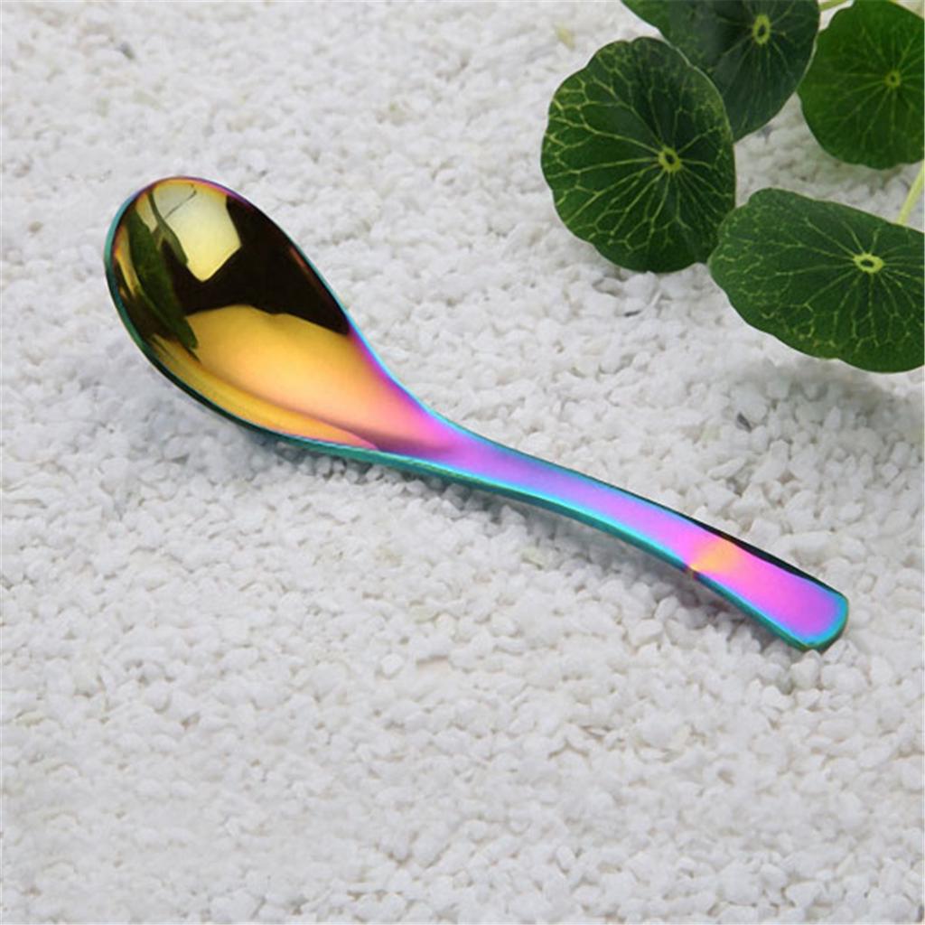 Buy Stainless Steel Soup Spoon Kitchen Flatware Tableware Home Chinese