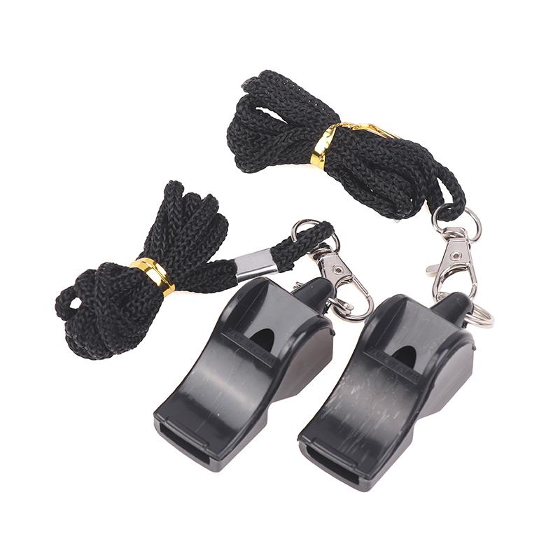 2/3/5/10Pcs Whistle Kit With Professional Lanyard Mouthguard For Basketball Soccer Volleyball Futsal And Handball Referees