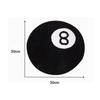 Kreativer 8-Ball Teppich Indoor Heimdekoration Gruselige Halloween-Geschenke 8-Ball Akzent Runder Tufting Weicher Teppich Horrorfilm Matte