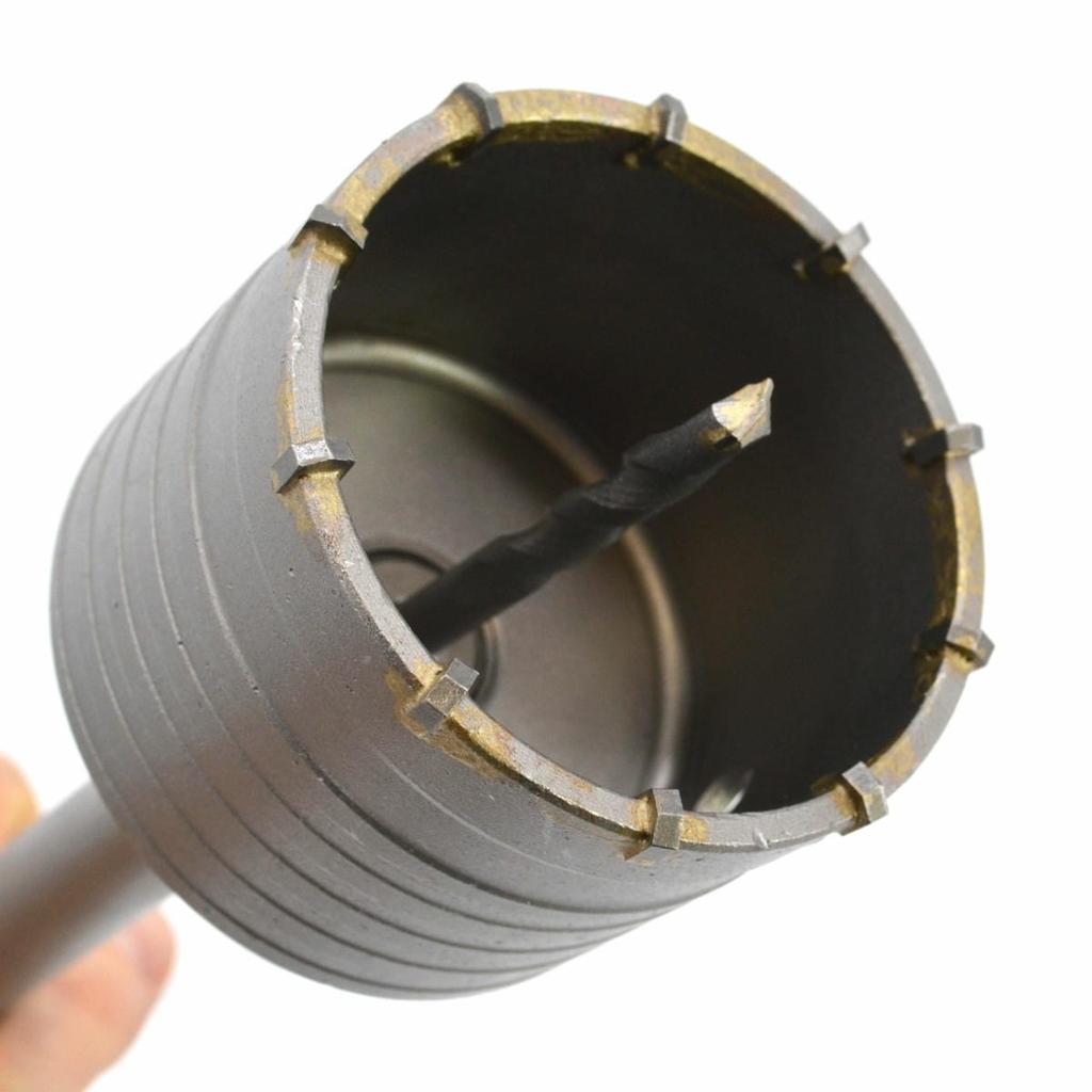 Awtools Crown For Concrete Set Fi=65Mm + Fi=80Mm Sds Plus Handle 100Mm