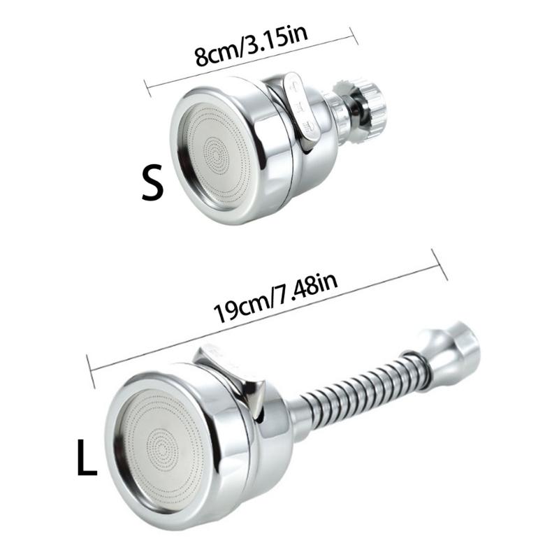 360 Kitchen Faucet ABS Water Saving Adapter Easy Install  For Bathroom Sink