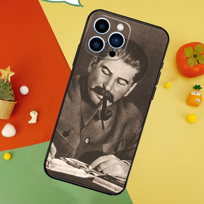 USSR Joseph Stalin Phone Case For iPhone 17 Pro Max 16 15 13 12 11 14 Pro Max Plus 12 13 Mini 16e 17 Air Cover