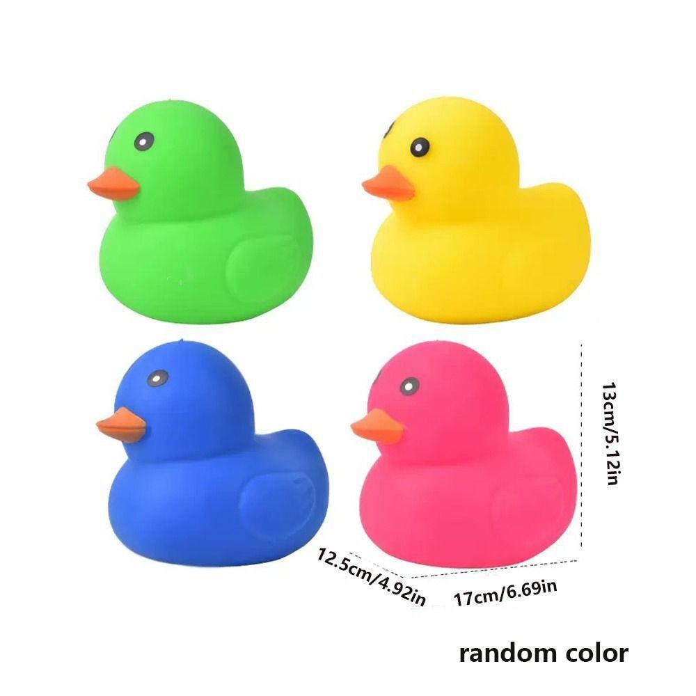 Large Size Squishy Duck Toy Colorful Duck Stress Relief Toy Duck Pinch Le Office Workers