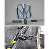 GORIX Bicycle Pedal GX-FX61Lightweight Flat Pedal for Road/Cross BikesOil Slick Finish, 84x93mm