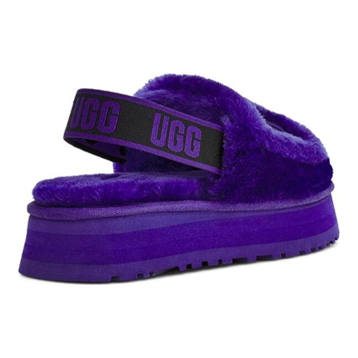 UGG DISCO Slide Platform Stylish Sandal Women's Violet 1112258-VNGH