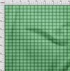 oneOone Cotton Cambric Sea Green Fabric Check Plaid Craft Projects Decor Fabric Printed By The Yard 42 Inch