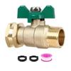 Heavy Type T Brasses Water Pipe Fitting Leakproof Easyly Installation For Gardening Tool And Equipment